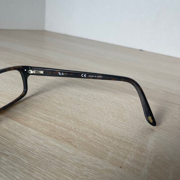 Ray-Ban RB5187 2012 Eyeglasses Red Brown Frames Only 52-16-140 - Picture 6 of 8